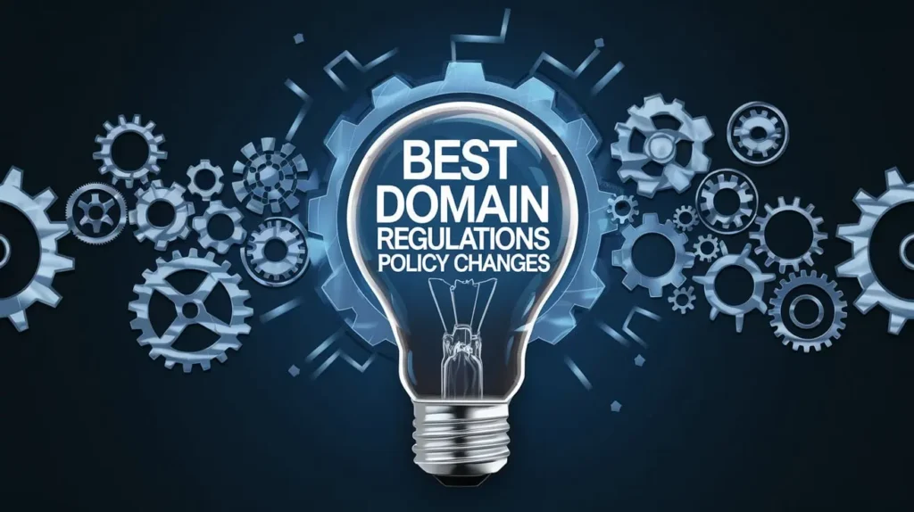 best domain regulations policy changes